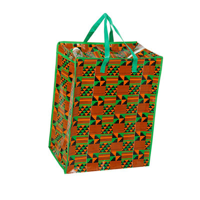 Reusable Shopping Laminated Pp Woven Bag Bag Flower Design Gravure Printing Shopping Bag
