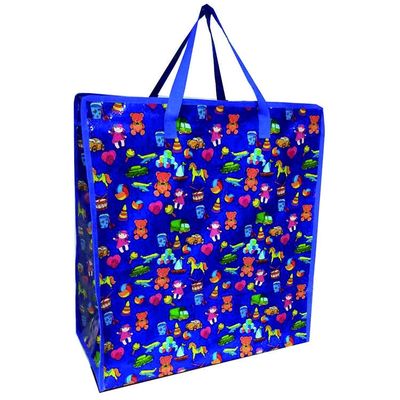 Eco Friendly Matte Laminated Woven Bags Shopping Tote Pp Woven Bags CMYK Printing